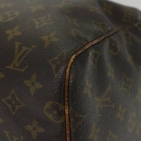 LOUIS VUITTON Monogram Keepall 55 Boston Bag M41424 LV Auth 57972 - Picture 12 of 16